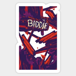 BADDIE Sticker